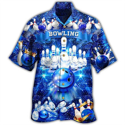 2023 New Hawaii meeste särgid Klassikalised vintage Bowlingu särgid Meestele Lahtine Oversize T-särk Meeste rõivad Camisas De Hombre