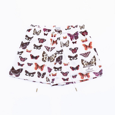 RYOKO RAIN Νέο καλοκαιρινό ανδρικό σορτς ανδρικό και γυναικείο μόδας beachside casual παντελόνι από διχτυωτό αθλητικό τέταρτο παντελόνι που στεγνώνει γρήγορα