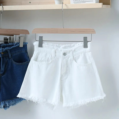 2023 Proljeće Ljeto Jeans kratke hlače za žene Ležerne, seksi traper kratke hlače visokog struka Vintage Mujer kratke traperice s neobrađenim rubovima Ženska odjeća