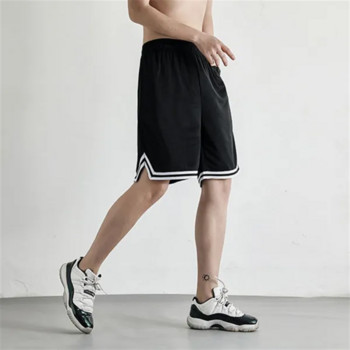 2023 Нови мъжки баскетболни шорти Свободни пет точки за тренировка Фитнес панталони за бягане High Street Мъжки шорти GYM Shorts