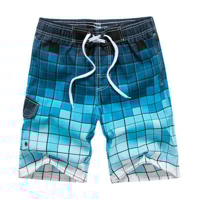 2022 Νέο καλοκαιρινό ανδρικό σορτς παραλίας εκτύπωσης Casual Quick Dry Board Σορτς Bermuda Ανδρικό κοντό παντελόνι M-5XL 21 χρώματα