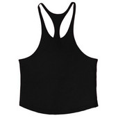 Επώνυμα ρούχα γυμναστικής Bodybuilding Stringer Tank Top Ανδρικά αθλητικά πουκάμισα Μυϊκά γιλέκα Βαμβακερά μπλουζάκια μονό