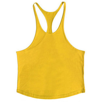 Επώνυμα ρούχα γυμναστικής Bodybuilding Stringer Tank Top Ανδρικά αθλητικά πουκάμισα Μυϊκά γιλέκα Βαμβακερά μπλουζάκια μονό