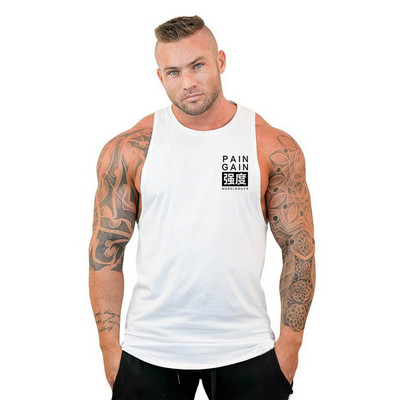 Brand Odjeća Muškarci Gym Singlet Muscle Stringer Majice bez rukava Fitness Sport Košulja bez rukava Y BACK Racer Workout Tops Vest