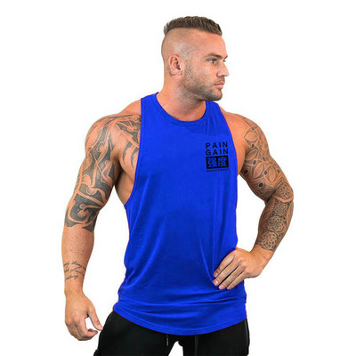 Brand Odjeća Muškarci Gym Singlet Muscle Stringer Majice bez rukava Fitness Sport Košulja bez rukava Y BACK Racer Workout Tops Vest