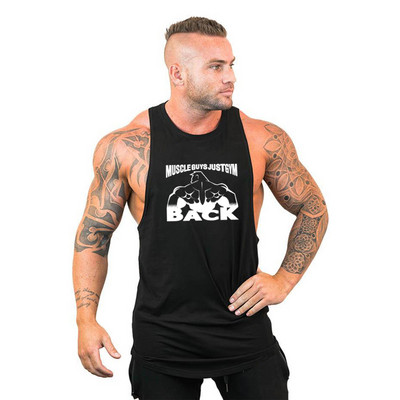 Brand Odjeća Muškarci Gym Singlet Muscle Stringer Majice bez rukava Fitness Sport Košulja bez rukava Y BACK Racer Workout Tops Vest
