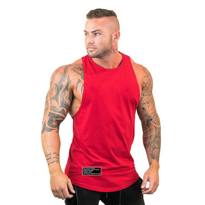 Brand Odjeća Muškarci Gym Singlet Muscle Stringer Majice bez rukava Fitness Sport Košulja bez rukava Y BACK Racer Workout Tops Vest