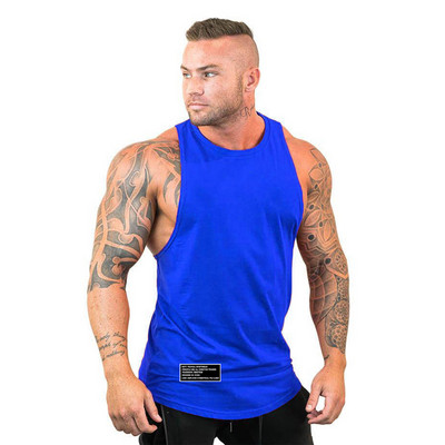 Brand Odjeća Muškarci Gym Singlet Muscle Stringer Majice bez rukava Fitness Sport Košulja bez rukava Y BACK Racer Workout Tops Vest