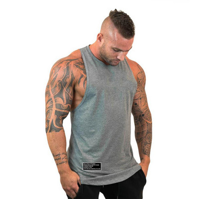 Brand Odjeća Muškarci Gym Singlet Muscle Stringer Majice bez rukava Fitness Sport Košulja bez rukava Y BACK Racer Workout Tops Vest