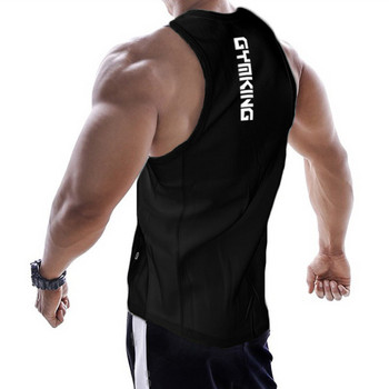 2019 νέα ρούχα γυμναστικής βαμβακερή μπλούζα bodybuilding φανελάκι bodybuilder ανδρικά ropa hombre μπλούζες singlet erkek αμάνικα ανδρικά
