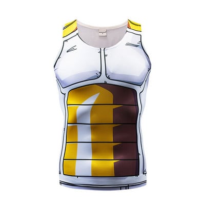 3D Anime Tank Tops Ανδρικά φανελάκια Anime Μονό Μπλουζ μπλουζάκια Goku Γιλέκο Fitness Ανδρικά ρούχα bodybuilding Streetwear ZOOTOP BEAR