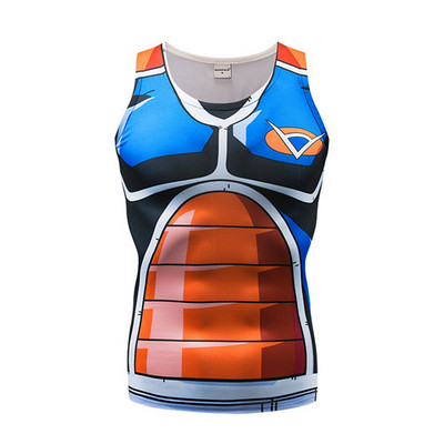 3D Anime Tank Tops Ανδρικά φανελάκια Anime Μονό Μπλουζ μπλουζάκια Goku Γιλέκο Fitness Ανδρικά ρούχα bodybuilding Streetwear ZOOTOP BEAR