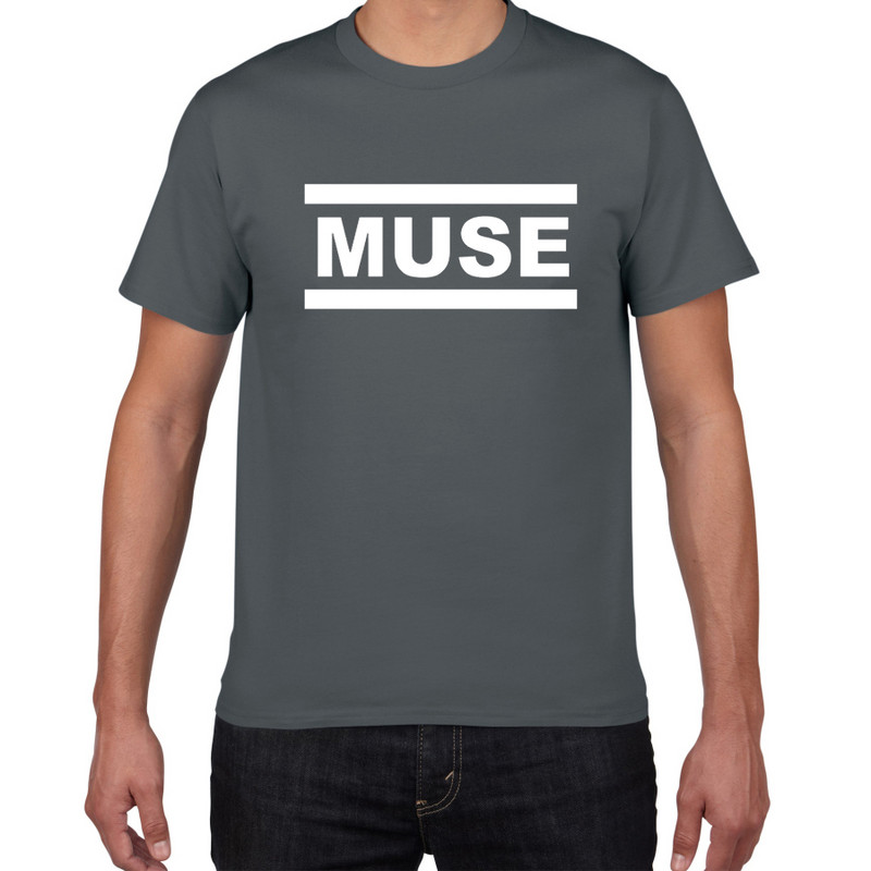 2019. aasta uued Muse t-särgid Menstreet kandvad t-särgid meeste suvi 100% puuvillased t-särgid Topid Rock Band T-särgid meeste riided Tasuta kohaletoimetamine
