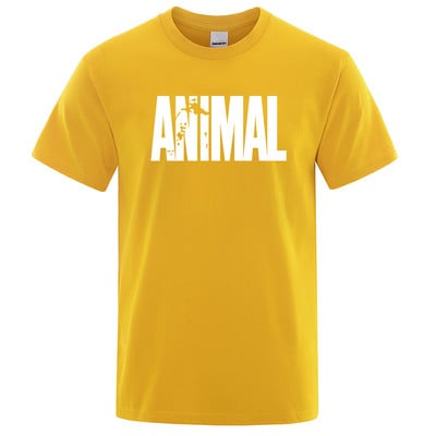 Modne muške majice s printom ŽIVOTINJA Sportska odjeća Ljetna muška majica 2023. Pamučne majice s kratkim rukavima Muška odjeća Ležerna majica kratkih rukava