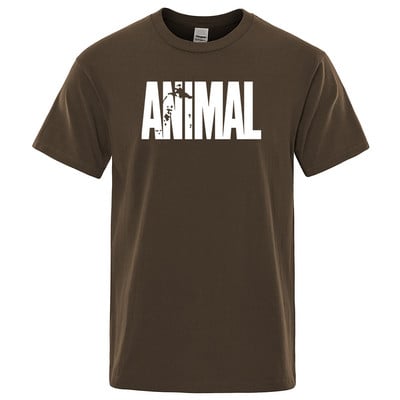 Modne muške majice s printom ŽIVOTINJA Sportska odjeća Ljetna muška majica 2023. Pamučne majice s kratkim rukavima Muška odjeća Ležerna majica kratkih rukava