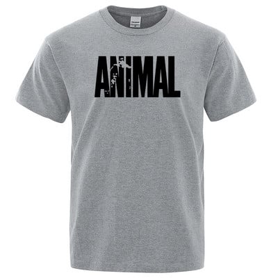 Modne muške majice s printom ŽIVOTINJA Sportska odjeća Ljetna muška majica 2023. Pamučne majice s kratkim rukavima Muška odjeća Ležerna majica kratkih rukava