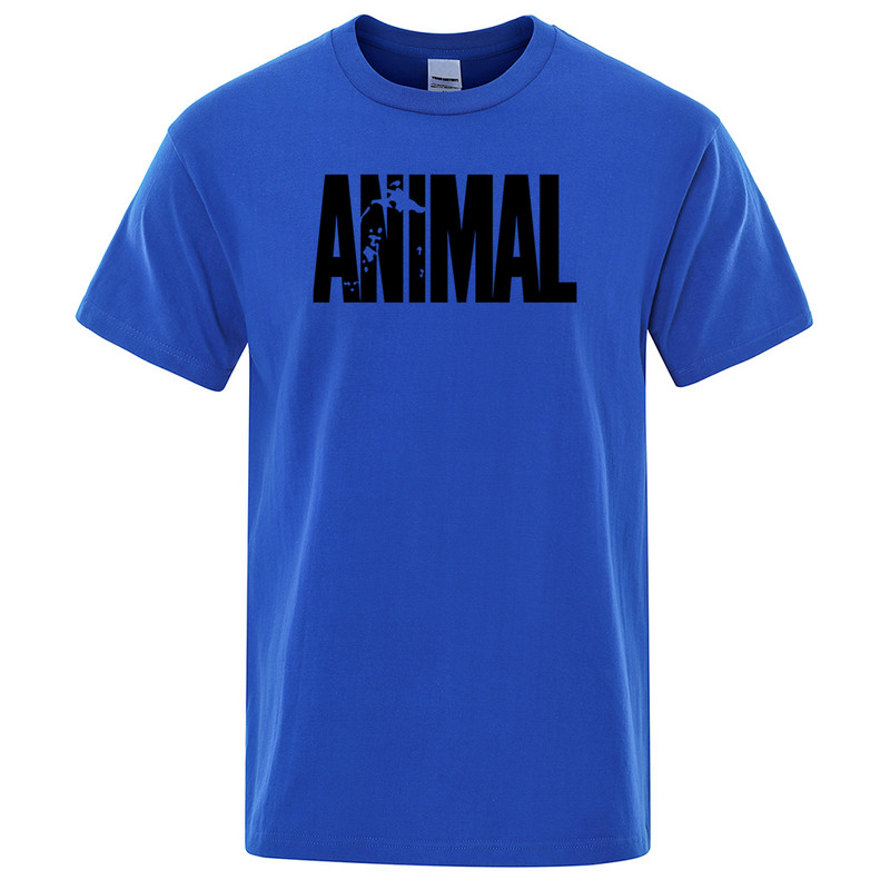 Modne muške majice s printom ŽIVOTINJA Sportska odjeća Ljetna muška majica 2023. Pamučne majice s kratkim rukavima Muška odjeća Ležerna majica kratkih rukava