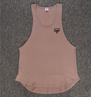 MACHINEFITNESS Επώνυμα ενδύματα γυμναστικής canottiera bodybuilding tank top ανδρικά γυμναστήρια αμάνικο πουκάμισο για μυϊκό γιλέκο