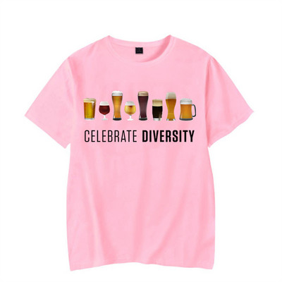 CELEBRATE DIVERSITY Cămașă Beer Man Funny Brother Summer Tricouri bărbați Iubitorul de bere Tricouri unisex Tricou supradimensionat Camiseta
