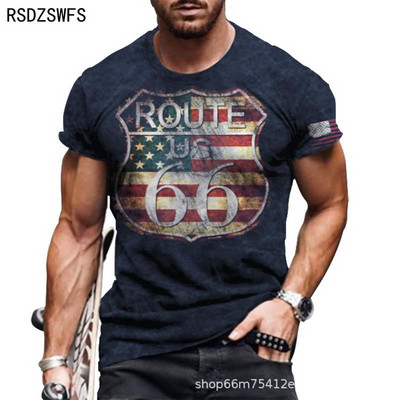 Új, személyre szabott, rövid ujjú férfi 3D digitális nyomtatás Férfi póló 2021 nyári nagyméretű O nyakú póló Férfi divat felsők