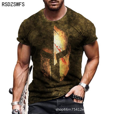 Új, személyre szabott, rövid ujjú férfi 3D digitális nyomtatás Férfi póló 2021 nyári nagyméretű O nyakú póló Férfi divat felsők