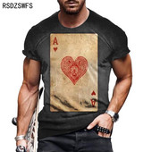 Férfi póló 2021 Nyári Túlméretezett Új retro stílusú rövid ujjú férfi 3D digitális nyomtatás O nyakú póló Férfi divat felsők póló