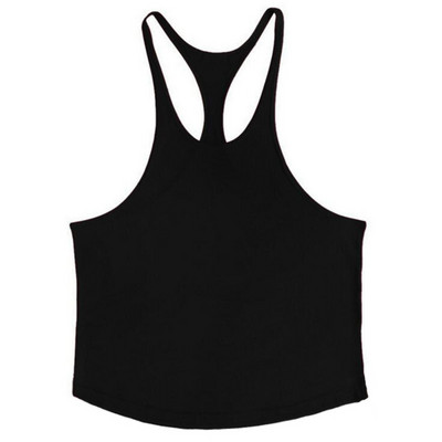 Muscleguys Марка Gym Clothing Бодибилдинг Потник Мъжки Фитнес Стрингер Потници Мъжка Памучна риза без ръкави Тренировка Undershirt