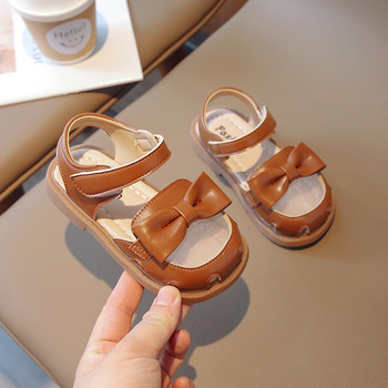 Мрежести сандали за момичета, дишащи летни детски Mary Janes 22-31, прекрасни три цвята, гъвкави бебешки детски обувки
