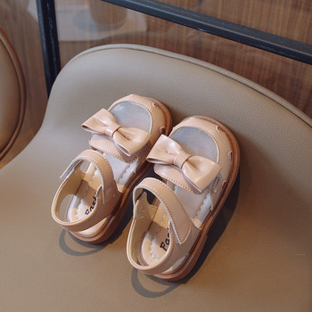 Мрежести сандали за момичета, дишащи летни детски Mary Janes 22-31, прекрасни три цвята, гъвкави бебешки детски обувки