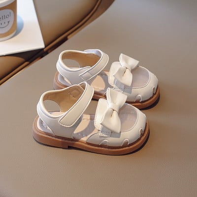 Djevojačke sandale s mrežastom mašnom, prozračne, ljetne, dječje Mary Janes 22-31, prekrasne tri boje, fleksibilne dječje cipele za malu djecu