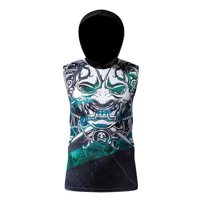 Νέα μόδα Αμάνικα πουκάμισα συμπίεσης Tank Top Ανδρικά πουκάμισα γυμναστικής Ανδρικά Singlet Bodybuilding Workout Gym Vest Fitness Men