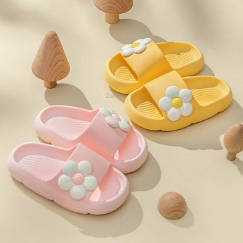 Нови детски чехли Удобни лятна градина Плажни сандали Бебешки PVC обувки за баня Неплъзгащи се за момчета Момичета Вътрешни джапанки