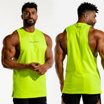 νέα μάρκα Bodybuilding Cool Fluorescent Colors Tank Top Ανδρικά Γυμναστήρια-ρουχισμός Stringer Fitness Gyms Πουκάμισο Muscle Workout Tank Top