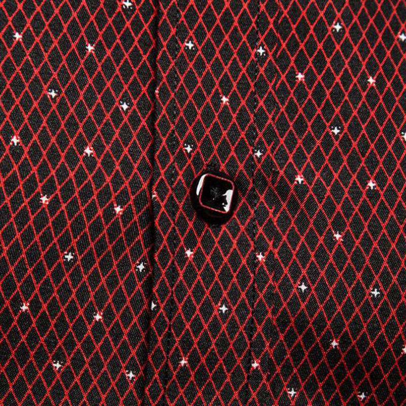 Muška košulja Formalna muška majica s jednim kopčanjem Ljetna majica na rever Ljetna košulja Košulja s printom na točkice Poslovna košulja ropa hombre camisas