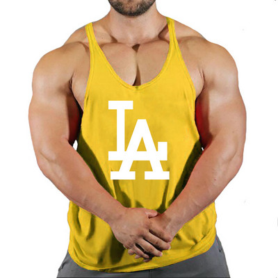 Fitness Meeste Kulturismisärk Meeste Singlet Jõusaali Vest Stringer Varrukateta Pusa T-särgid Sukarbid Meeste Riietus Top