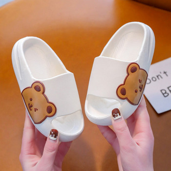 Παιδικές παντόφλες Cartoon Bear Home Παπούτσια για αγόρια Καλοκαιρινή επίπεδη τακούνι Μαλακό Eva House Παντόφλες Beach Child Kids Baby Slides