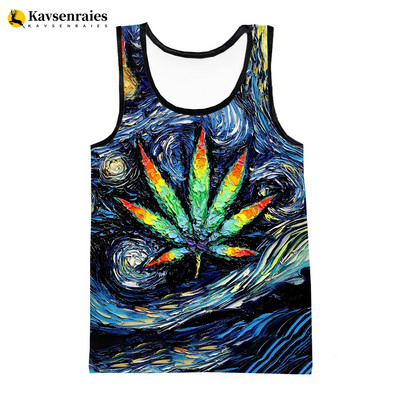 Cântăreț reggae Bob Marley Weeds Leaf Vestă 3D Moda Casual Hip Hop Bărbați Maiouri Alergare Tricou Streetwear Topuri supradimensionate