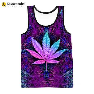 Cântăreț reggae Bob Marley Weeds Leaf Vestă 3D Moda Casual Hip Hop Bărbați Maiouri Alergare Tricou Streetwear Topuri supradimensionate
