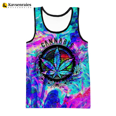 Cântăreț reggae Bob Marley Weeds Leaf Vestă 3D Moda Casual Hip Hop Bărbați Maiouri Alergare Tricou Streetwear Topuri supradimensionate