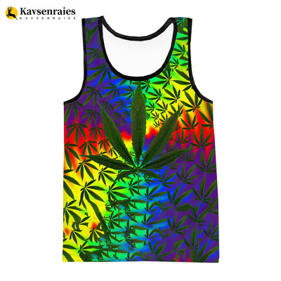 Cântăreț reggae Bob Marley Weeds Leaf Vestă 3D Moda Casual Hip Hop Bărbați Maiouri Alergare Tricou Streetwear Topuri supradimensionate