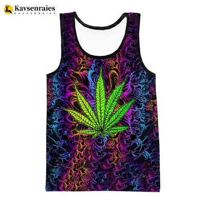 Cântăreț reggae Bob Marley Weeds Leaf Vestă 3D Moda Casual Hip Hop Bărbați Maiouri Alergare Tricou Streetwear Topuri supradimensionate