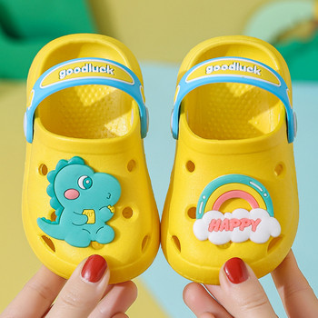 Детски чехли за момчета Момичета Анимационни обувки 2023 Летни джапанки за малки деца Бебешки домашни чехли Плажни чехли за плуване
