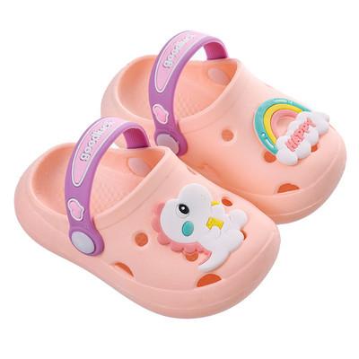 Kids Slippers for Boys Girls Cartoon Shoes 2023 Summer Toddler Flip Flops Baby Indoor Slippers Beach Swimming Slippers