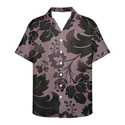 Ανδρικό πουκάμισο 2023 Ανδρικό πουκάμισο Καλοκαιρινή μόδα Harajuku Plus Size Πολυνησιακό Χαβάης Άντρες Χαλαρά, χαλαρά, κοντομάνικα κουμπιά ανδρικά πουκάμισα παραλίας