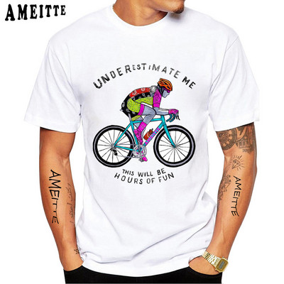 Fixed Gear Bike Skull Classic T-krekls Jauns vasaras vīriešu īsās piedurknes šosejas velosipēds sporta vīrietis balts ikdienas trikotāžas vintage zēnu topi