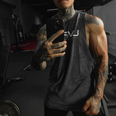 Îmbrăcăminte de fitness cu uscare rapidă pentru gimnastică, maiouri de antrenament cu uscare rapidă, maiou pentru culturism, tricou fără mâneci pentru bărbați, vestă sportivă