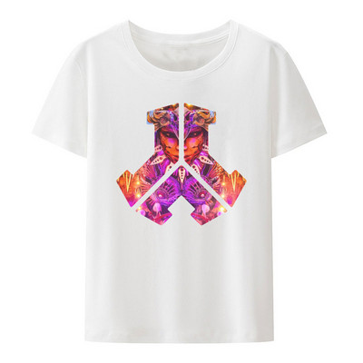 Defqon 1 Small Logo Hardstyle Music Festival Part Εκτύπωση Μπλούζες Γυναικείες Ανδρικές Μόδα Κοντομάνικα μπλουζάκια Ropa Hombre Camisetas