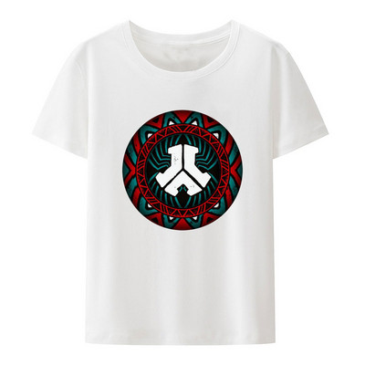 Defqon 1 Small Logo Hardstyle Music Festival Part Εκτύπωση Μπλούζες Γυναικείες Ανδρικές Μόδα Κοντομάνικα μπλουζάκια Ropa Hombre Camisetas