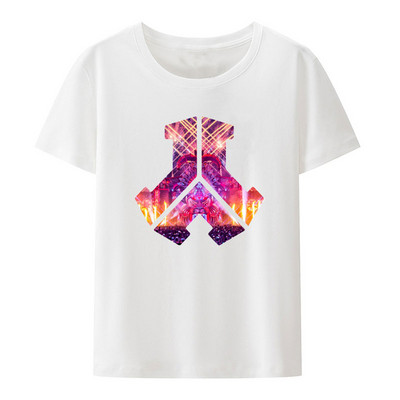 Defqon 1 Small Logo Hardstyle Music Festival Part Εκτύπωση Μπλούζες Γυναικείες Ανδρικές Μόδα Κοντομάνικα μπλουζάκια Ropa Hombre Camisetas