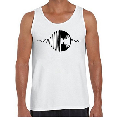 2021 New Fashion Men Summer Tank tops Geometric Sunset beach printed ανδρικό ρετρό στυλ casual γιλέκο